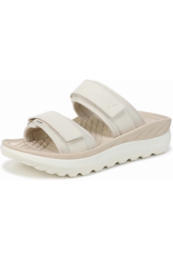 Unisex Renewal Slide Sandals Cream M7.5/ W9
