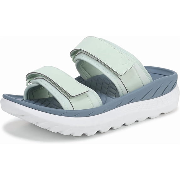 Vionic Unisex Renewal Slide Sandals Mint Chip M7.5/ W9