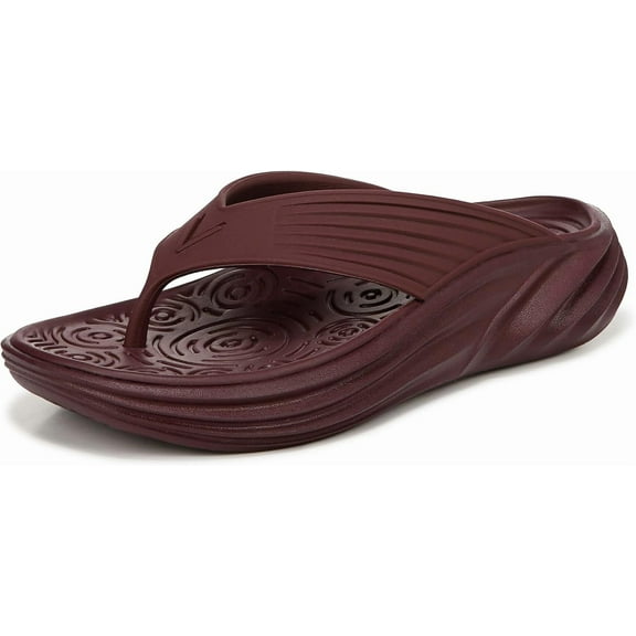 Vionic Unisex Tide Rx Sandals Port Wine Burgundy M4/W5