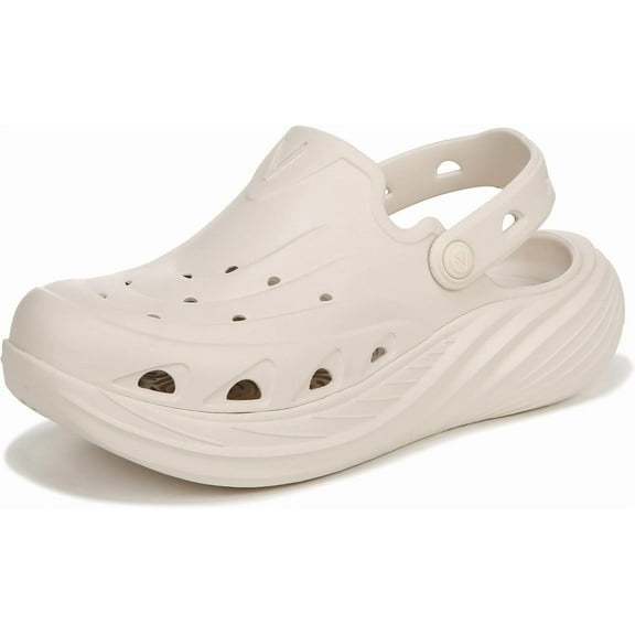 Vionic Unisex Wave RX Mule Cream M4.5 / W6