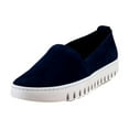 thumbnail image 1 of Vionic Uptown Aline Women's Loafers & Slip-Ons Navy Blazer Waxed Suede Size 7 M, 1 of 8
