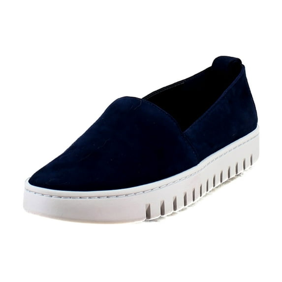 Vionic Uptown Aline Women's Loafers & Slip-Ons Navy Blazer Waxed Suede Size 8 M