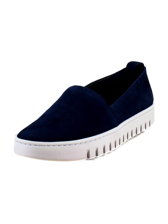 Uptown Aline Women's Loafers & Slip-Ons Navy Blazer Waxed Suede Size 9 W