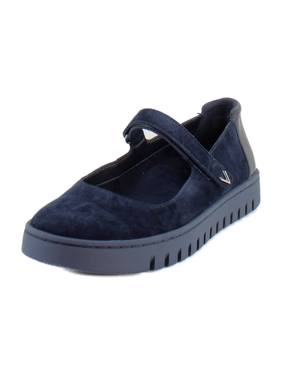 Uptown Mary Jane Women's Loafers & Slip-Ons Navy Blazer Suede Size 5 W