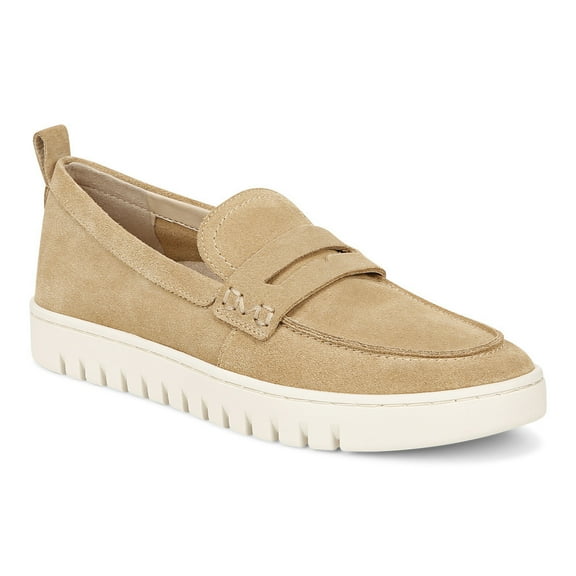 Vionic Women's Uptown Loafer Sand Suede Shoes