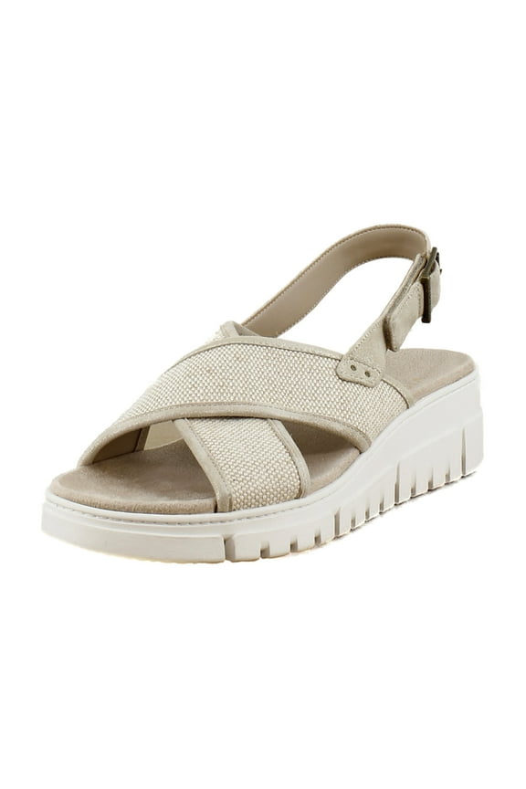Uptown Sonoma Women's Sandals Beige Canvas Size 11 W
