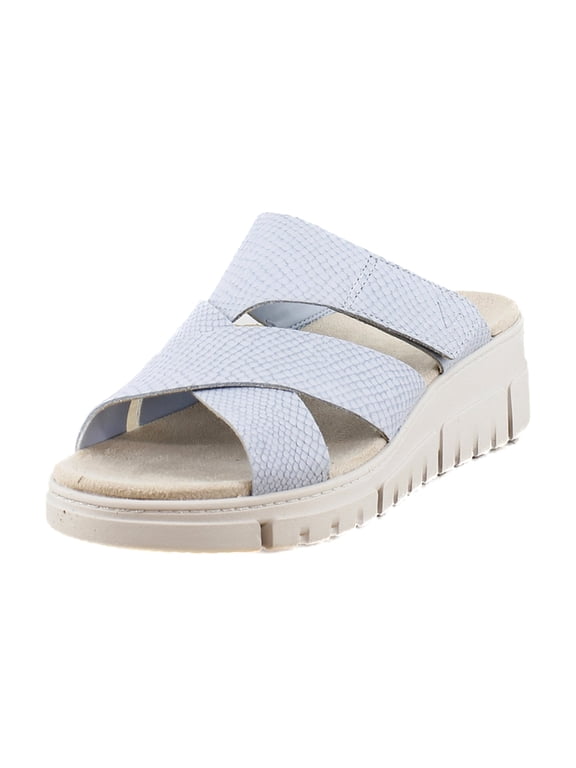 Uptown Sunset Women's Sandals Blue Mist Nubuck Size 9.5 M
