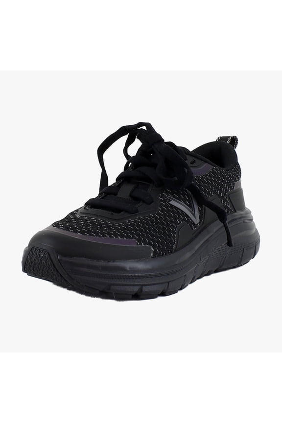 Women's Walk Max II Lace Up Sneaker Black 9.5M