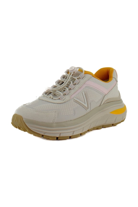 Walk Max Sierra Women's Athletic Cream Leather Size 12 M