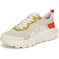 thumbnail image 1 of Vionic Walk Max Women's Lace Up Sneaker Cream Tangerine Tango 6W, 1 of 5