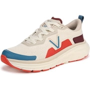 Vionic Walk Max Womens Lace Up Sneaker Ivory Multi 12M