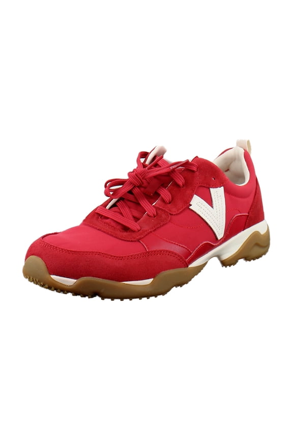 Walk Slim Glide Women's Fashion Sneakers Varsity Red Leather Size 11 M