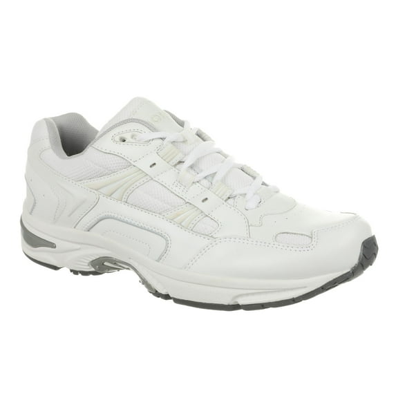 Vionic Walker Men's Plantar Fasciitis Shoe - White - Orthaheel