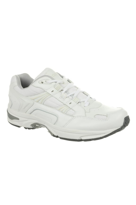 Walker Men's Plantar Fasciitis Shoe - White - Orthaheel