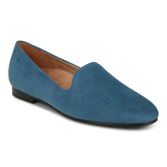 Vionic Willa II Women's Loafers & Slip-Ons Dark Teal Suede Size 7 M