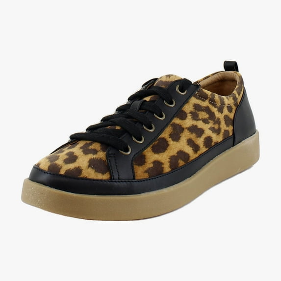 Vionic Winny Women's Fashion Sneakers Tan Leopard Size 9.5 M