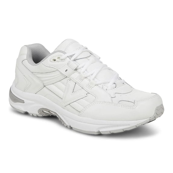 Vionic Women's 23Walk 2.0 Sneaker, White Leather, 5, Medium