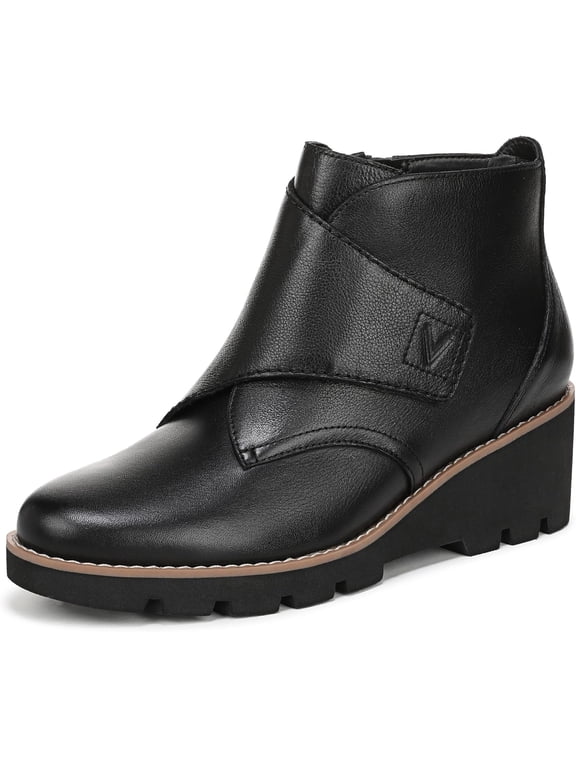 Women's Abby Wedge Ankle Bootie Black 12M