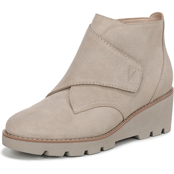 Vionic Women's Abby Wedge Ankle Bootie Cobblestone 11W