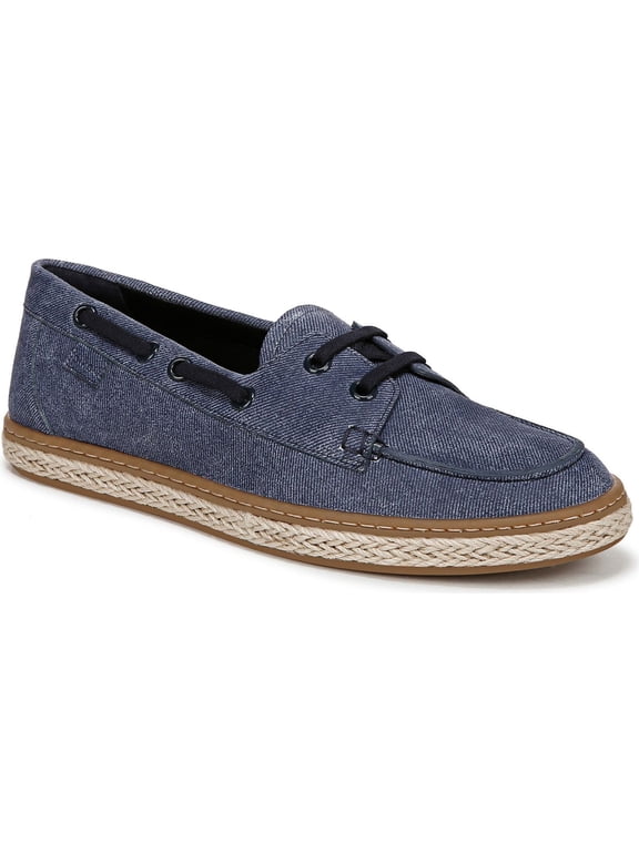 Women's Bay Boat Shoe Dark Denim Suede 5M