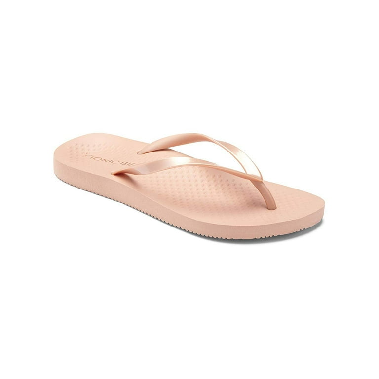 Vionic Women's Beach Noosa Flip-Flop, Rose Gold, 10 Medium US