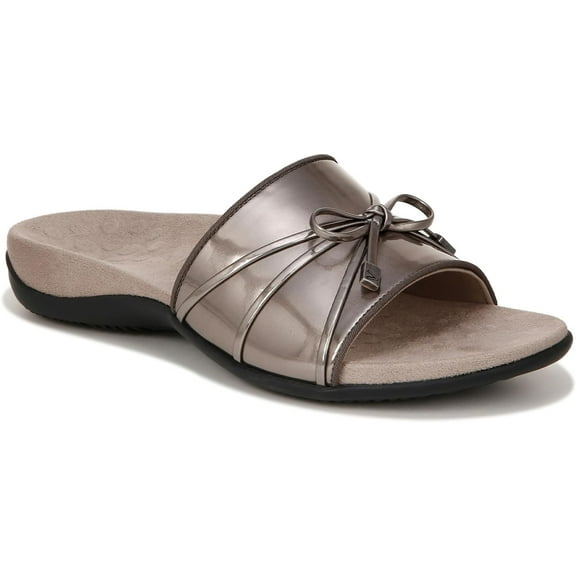 Vionic Women's Bella Slide Sandal Pewter 5W