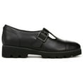 thumbnail image 1 of Vionic Women's Black Leather Carmen T-Strap Flats 6M, 1 of 5