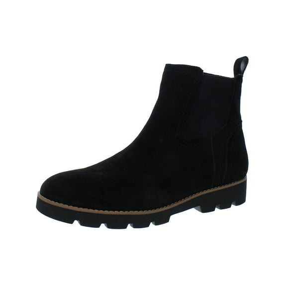 Vionic Womens Brighton Water Repellent Suede Chelsea Boots