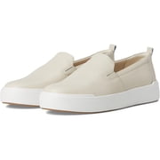 Vionic Womens Carson Slip On Sneaker Cream Leather 9W