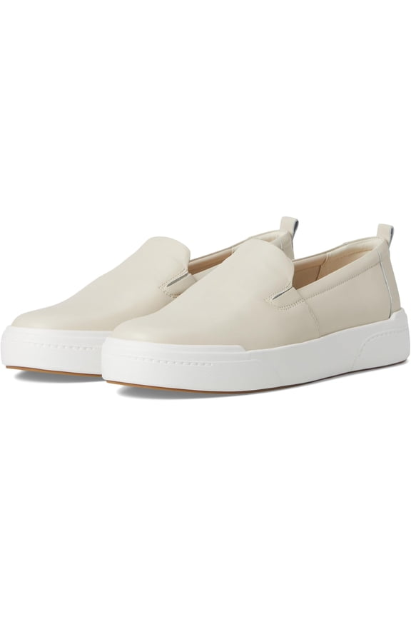 Women's Carson Slip On Sneaker Cream Leather 9W