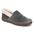 thumbnail image 1 of Vionic Women's Charcoal Velvet Clare Cozy Collar Slippers 6M, 1 of 5