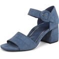 thumbnail image 1 of Vionic Women's Chardonnay Sandal Dark Denim 9.5W, 1 of 5