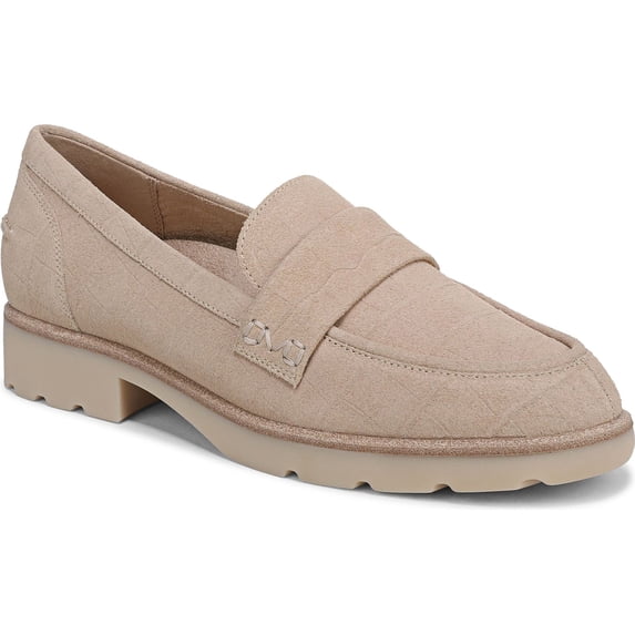Vionic Cleo Loafer Women's Loafers & Slip-Ons Lucid Beige Crocco Size 6 M