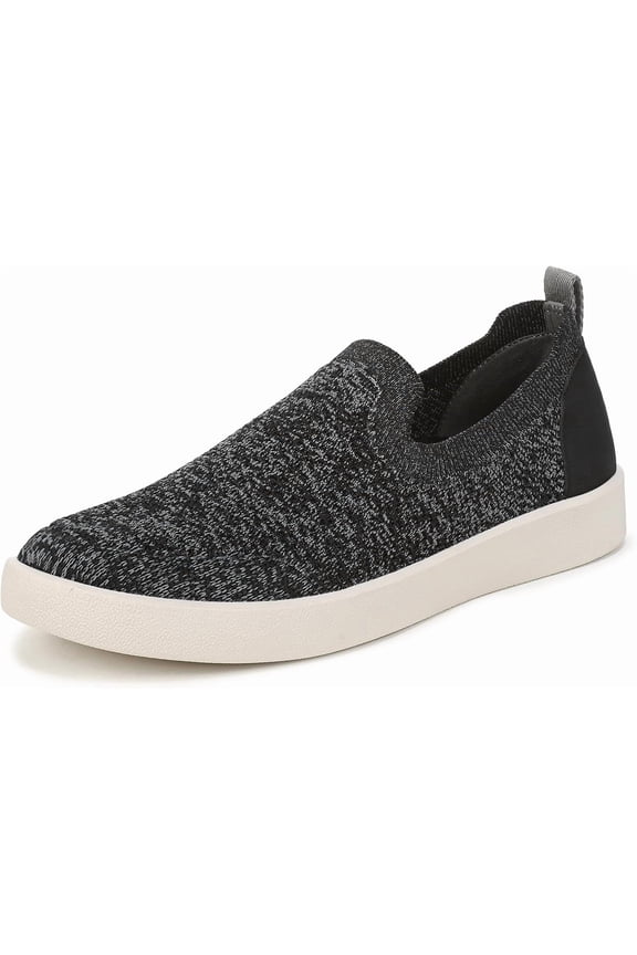 Women's Elda Slip On Sneaker Black Knit 12M