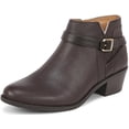 thumbnail image 1 of Vionic Women's Farrah Ankle Boots Chocolate Ganache Leather 11W, 1 of 5