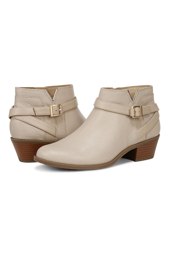 Farrah Women's Boots Oatmeal Leather Size 6.5 M