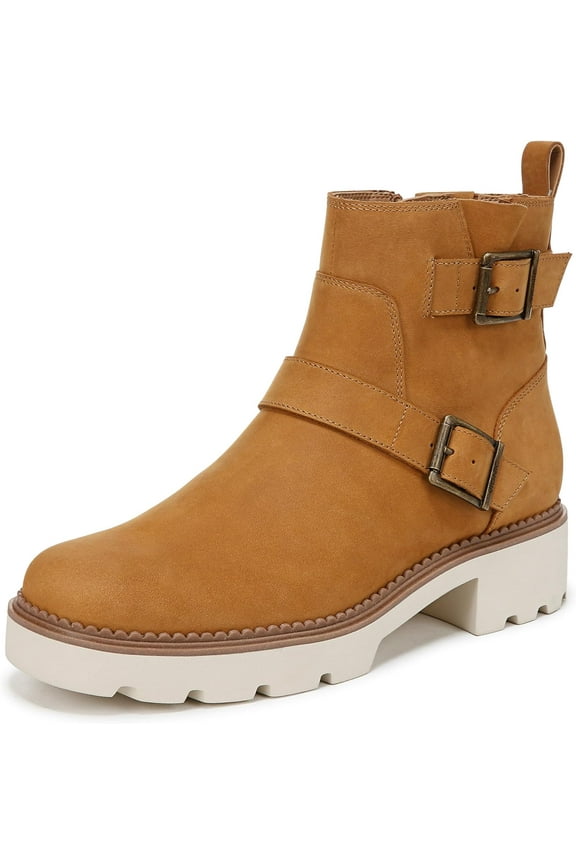 Women's Folsom Ankle Boot Wheat Nub Leather 9M