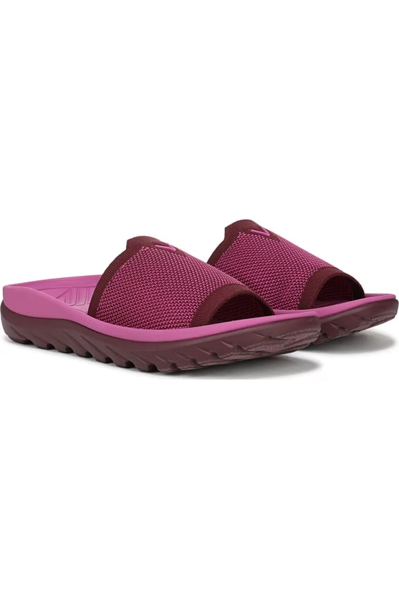 Women's Haven Rx Recovery Slide Sandals Cherry Jubilee Knit 12M