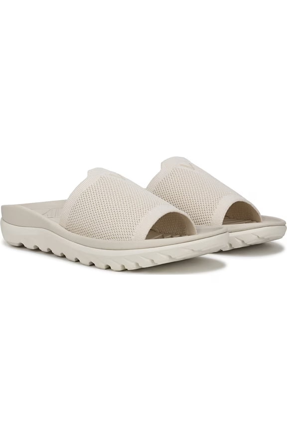 Women's Haven Rx Recovery Slide Sandals Ivory Knit 12M