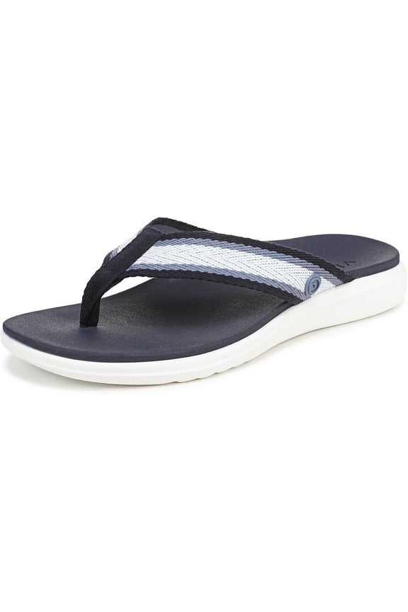 Women's Indigo Flip-Flop Sandal Navy Blazer Multi 9M