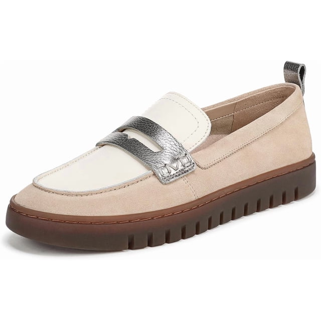Vionic Women's Journey Uptown Loafer Lucid Beige Multi 9W