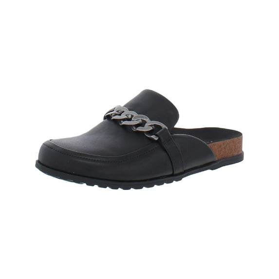 Vionic Womens Georgie Leather Slip On Mules