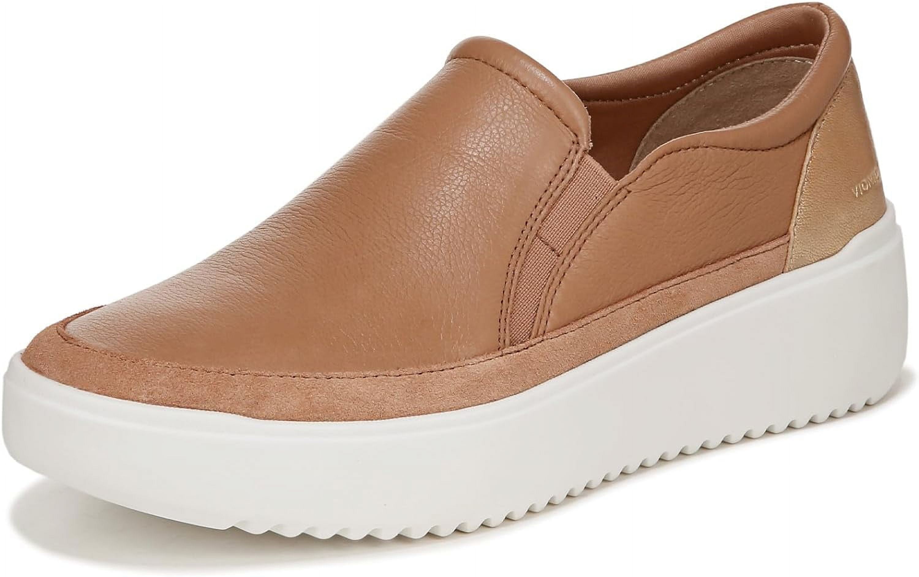 (取寄) バイオニック レディース カーニー VIONIC women Kearny Macaroon Leather Vionic Kearny Women's Fashion Sneakers Macaroon Brown Leather Size