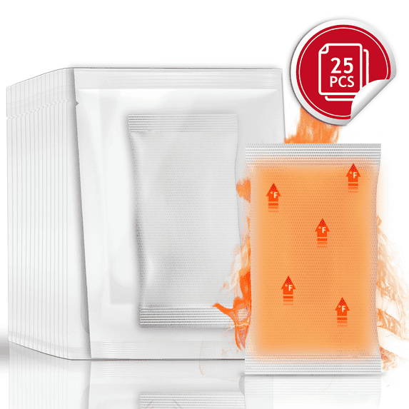 NFTIGB Hand Warmers Disposable 25 Pack, Long Lasting Safe Air Activated