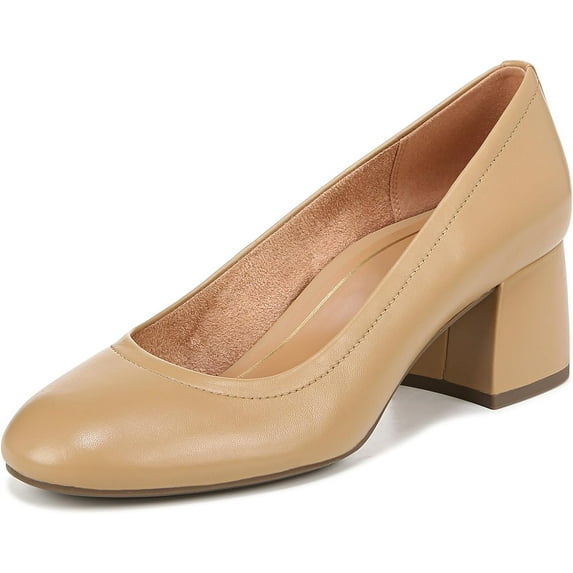 Vionic Women's Monterey Carmel Pump Dress Shoes Camel 7.5W