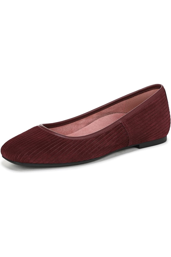 Orinda Women's Flats Cherry Jubilee Suede Size 6.5 W