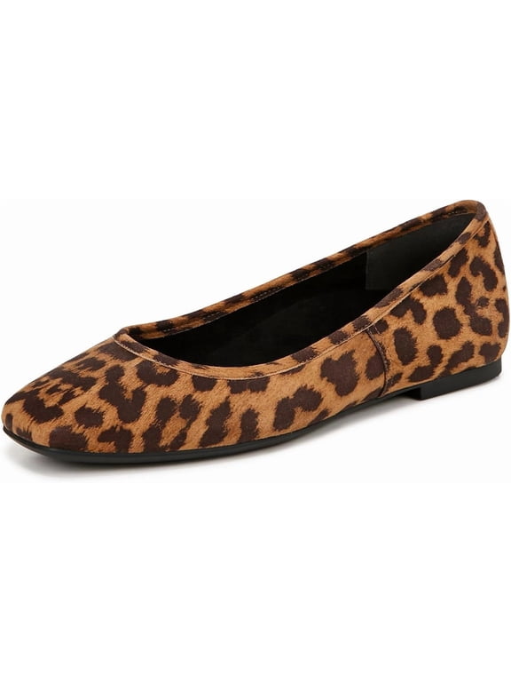 Women's Orinda Skimmers Ballet Flat Tan Brown Suede 6.5N