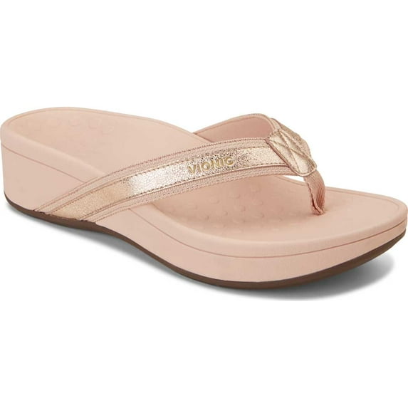 Vionic Women's, Pacific Hightide Toe Post Sandal Rose 11 M US
