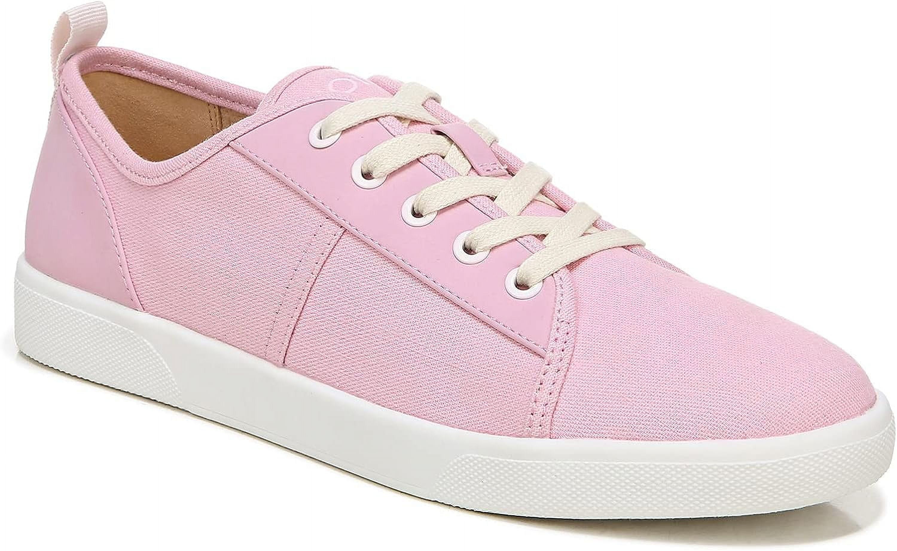 Vionic Women's Pisces Canvas Cameo Pink SlipOn Sneakers 8W