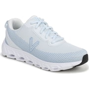 Women's Priscilla Lace Up Walking Sneaker Ice Blue Mesh 12W